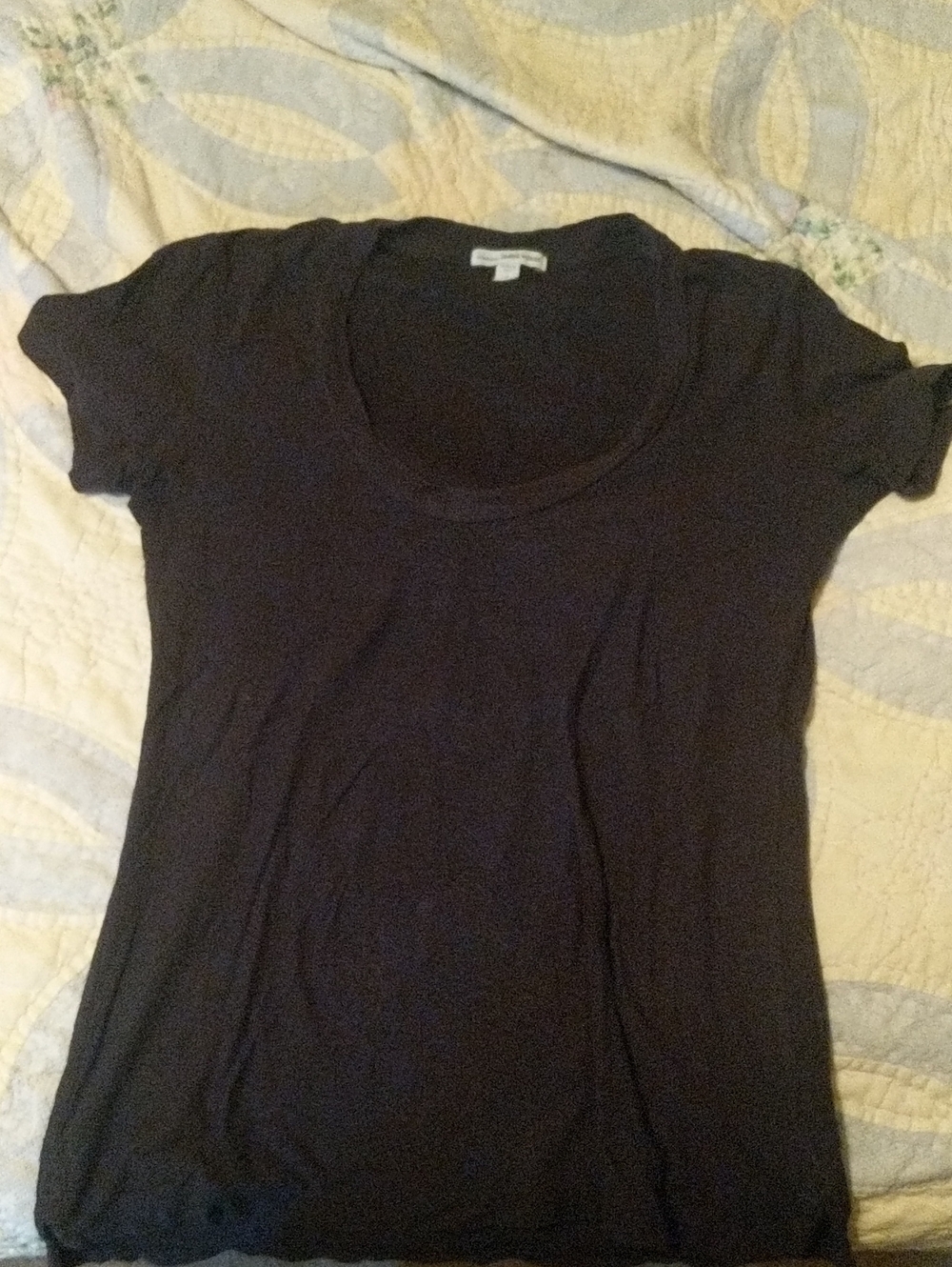 James Perse Black Tee